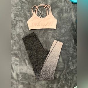 Champion set, women’s size small in both the top and bottom